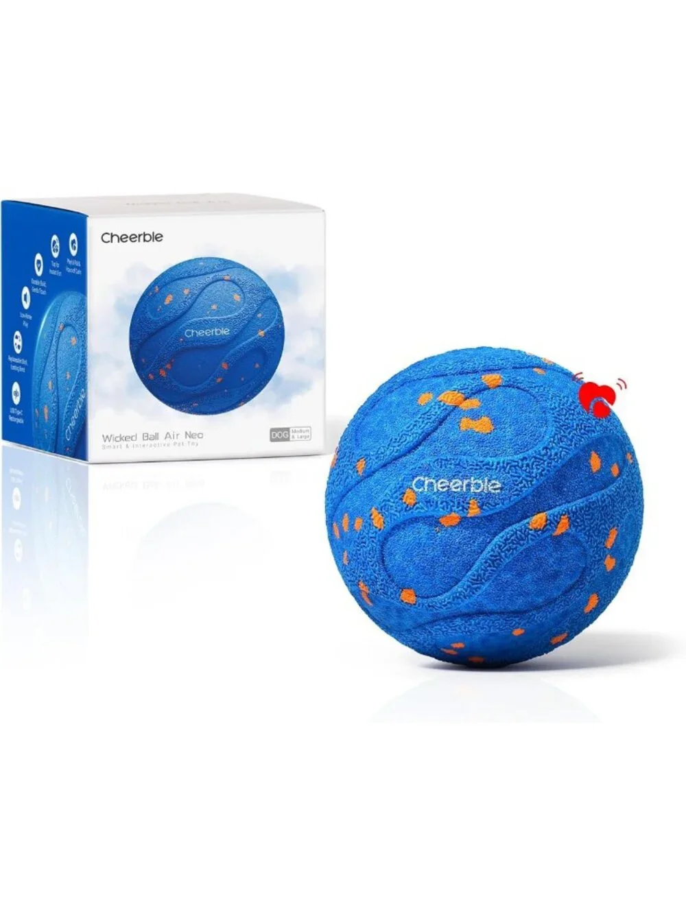 Interactive Bouncing Dog Toy for Medium & Large Dogs | Waterproof & Auto-Moving